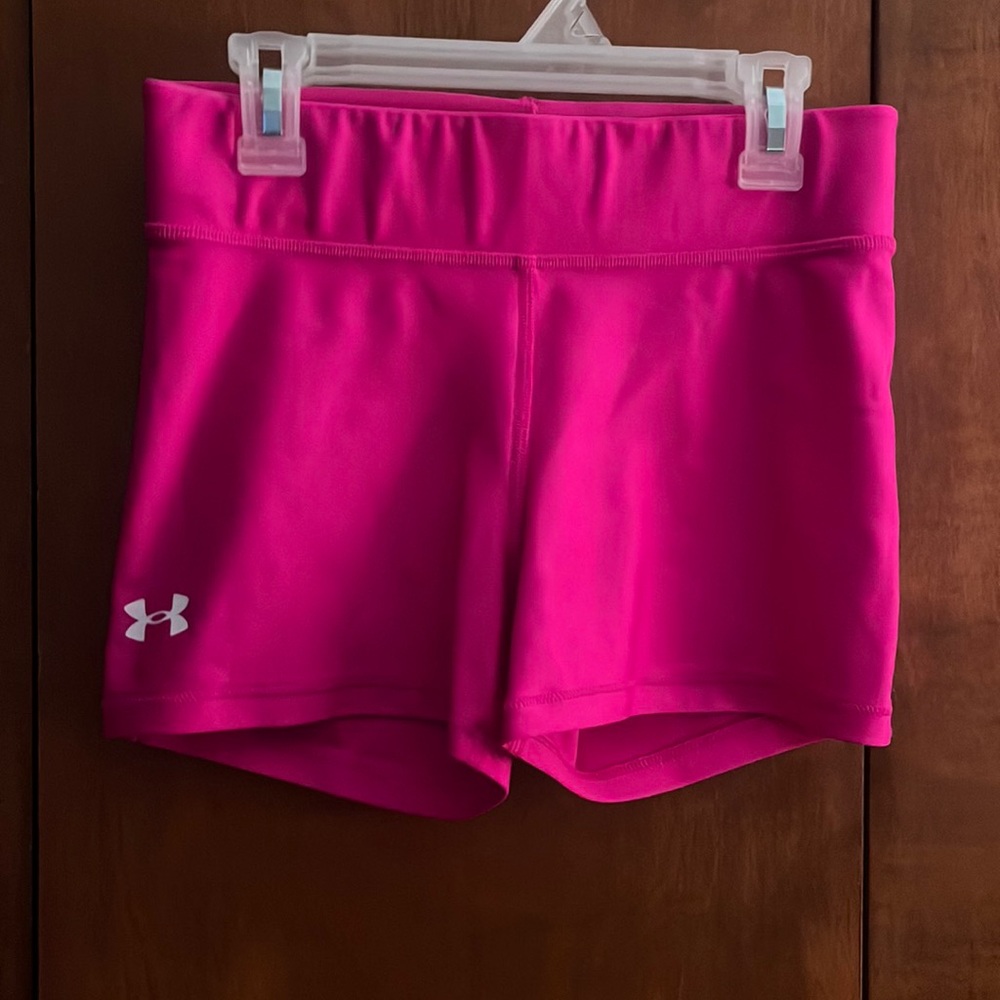 Pink Spandex Under Armour